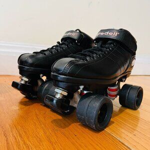 Riedell R3 Roller Skates Black Caymans Unisex